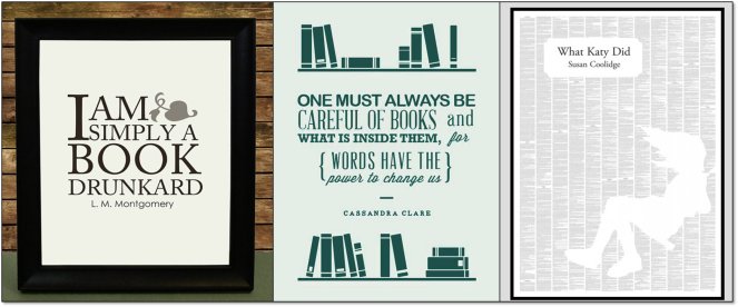 BOOK QUOTES AND PRINTS