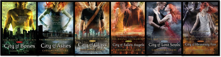 The Mortal Instruments Series Covers