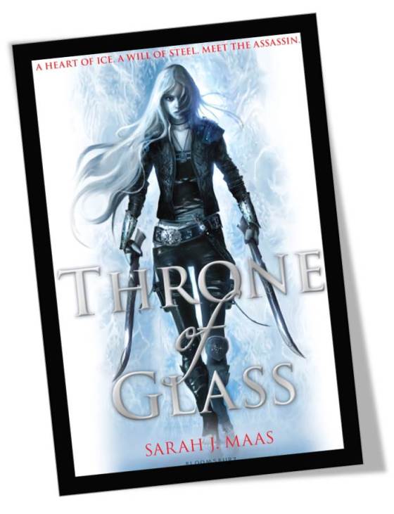 Throne of Glass by Sarah J Maas Book Cover