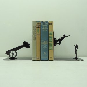 Cannon Book Ends