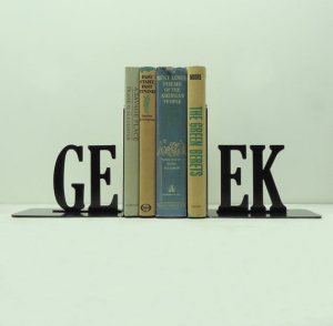 Geek Book Ends