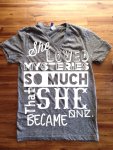She Loved Mysteries Tee