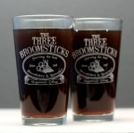 The Three Broomsticks Glasses