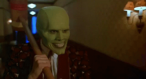 The Mask crazy gif