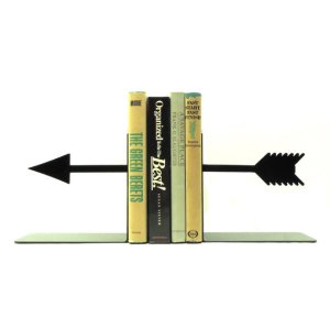 Arrow Metal Bookends