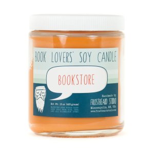 Bookstore Candle