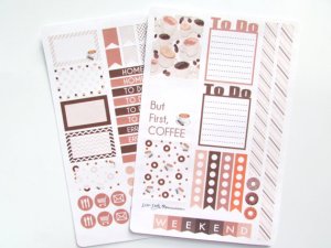 But First Coffee Stickers