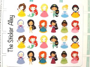 Disney Princess Stickers