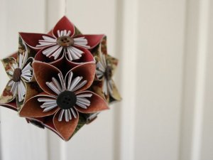 Origami Christmas Decoration 1