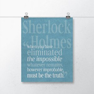 Sherlock Holmes Poster