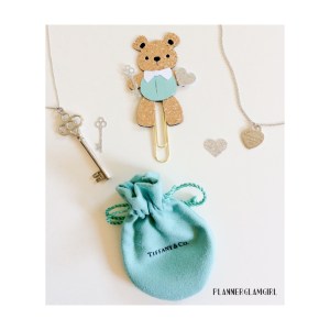 Tiffany Teddy Bookmark