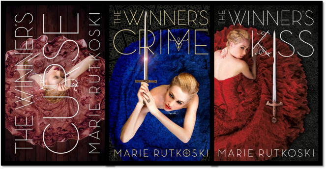 The Winner's Series Original Book Covers