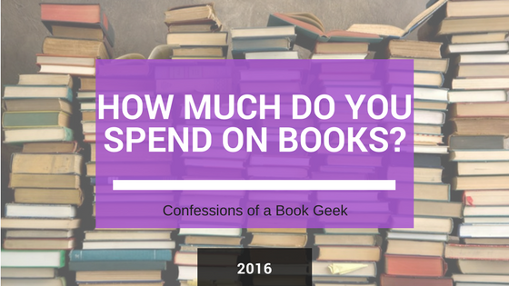 How much do you spend on books 2016