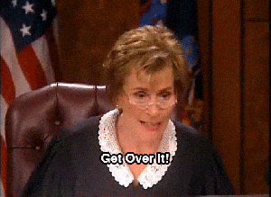 Judge Judy Get Over It Gif