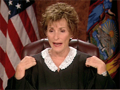 Judge Judy Sassy Gif
