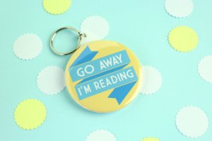 go-away-im-reading-keyring