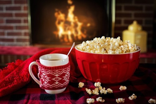 Warm and Cosy Snacks Popcorn