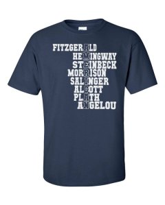 Famous American Writers T-Shirt