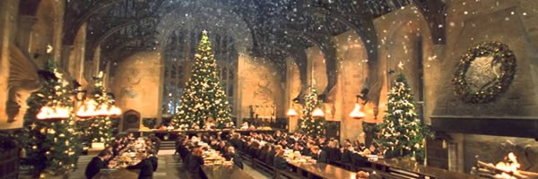 Harry Potter Christmas Great Hall Hogwarts